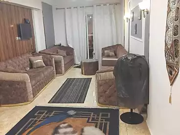 Furnished Apartment For rent in El Gaish Rd, El Mandara, 160 sqm