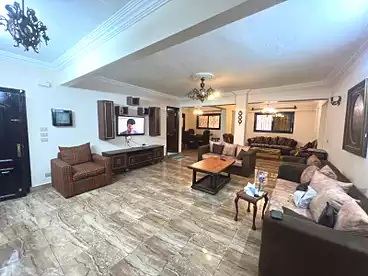 Furnished Apartment For rent in Syria St, El Mohandeseen, 175 sqm