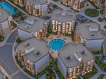 Apartments For sale in Address Home 2 Compound - Arkan, Compounds in Hadayek October, 92 sqm
