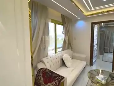 Furnished Apartment For rent in El Khalej Buildings, El Bahr El Azam, 100 sqm
