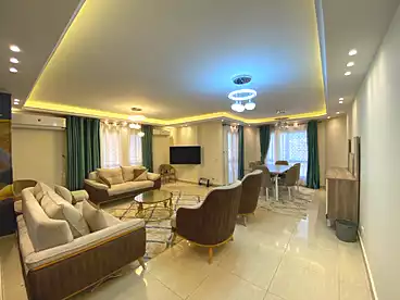 Furnished Apartment For rent in Hafez Ramadan St., 6th Zone, 220 sqm