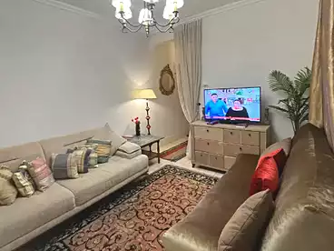 Furnished Apartment For rent in Abo El Mahasen Square, El Agouza, 70 sqm