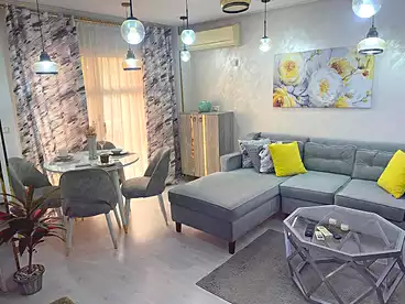 Furnished Apartment For sale in Madinaty - B 7, Seventh Zone Buildings, 59 sqm
