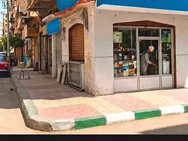 محلات للبيع في شارع إبراهيم العطار، زيزينيا، 16 متر