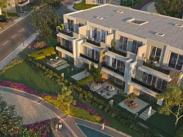 Town House For sale in El Patio Town Compound - La Vista, Compounds in New Cairo, 235 sqm