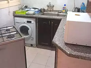Furnished Apartment For rent in El Tawoneyat, Third Neighborhood West - Hay El Fayrouz, 86 sqm