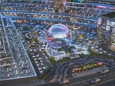 Shops For sale in IV Business Park - Wealth, Compounds in New Cairo, 43 sqm