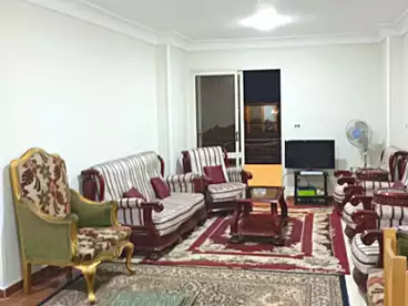 Furnished Apartment For rent in Gamal Abdel Nasser St., El Asafra, 120 sqm
