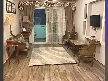 Furnished Apartment For rent in City Light Compound, El Seyouf, 160 sqm