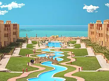 شاليهات للبيع في لا سيرينا عيون موسى، منتجعات راس سدر، 105 متر