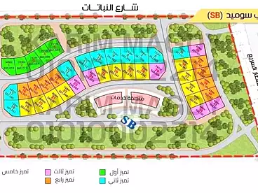 عقارات للبيع في شارع النباتات، المجاوره الرابعة عشر، 800 متر