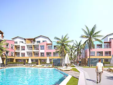 Chalets For sale in Virginia Plaza Resort - Solid, North Coast Resorts, 50 sqm
