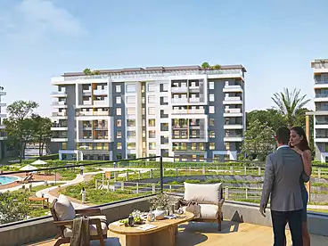 Apartments For sale in Shababeek Compound - Marquee, Compounds in New Cairo, 101 sqm