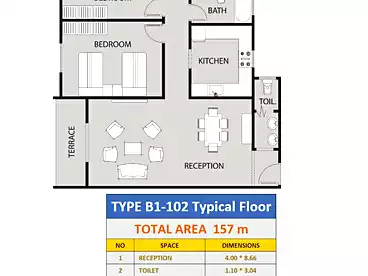 For sale in Golden Square, Hadayek October, 157 sqm