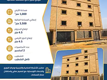 مخازن للبيع في المنطقة الصناعية، القاهرة الجديدة - التجمع الخامس، 1000 متر