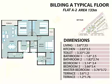 Properties For sale in Address Home 2 Compound - Arkan, Compounds in Hadayek October, 133 sqm