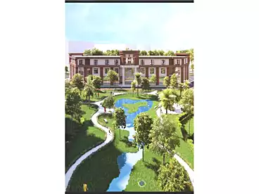 Apartment with Garden For sale in Century City Compound - Vintage, Compounds in New Cairo, 186 sqm