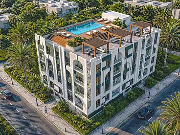 Apartments For sale in Sheraton St., El Hadba, 80 sqm