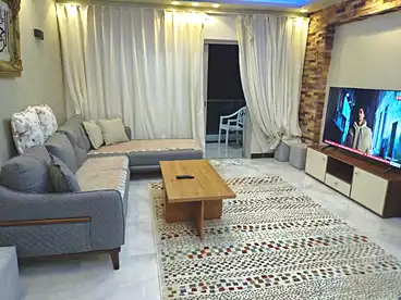 Furnished Apartment For rent in Galleria Mall - Arabia, Compounds in New Cairo, 122 sqm