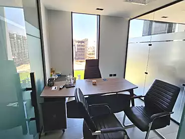 Administrative For rent in Hyde Park Business District, Compounds in New Cairo, 65 sqm