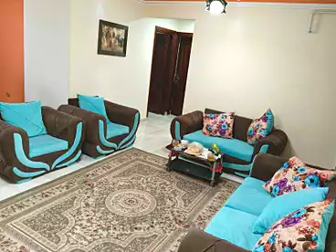 Furnished Apartment For rent in Nemat Allah St., El Mandara Bahri, 90 sqm