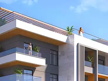 Apartments For sale in Shababeek Compound - Marquee, Compounds in New Cairo, 78 sqm