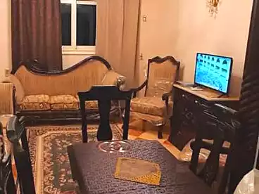 Furnished Apartment For rent in Amr Ibn El Aas St., El Matbaa, 80 sqm
