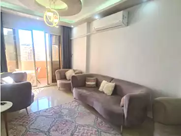 Furnished Apartment For rent in El Gaish Road, El Asafra, 120 sqm