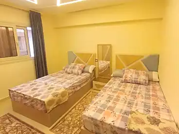 Furnished Apartment For rent in Al Mamourah Al Shateea, El Mamoura, 100 sqm