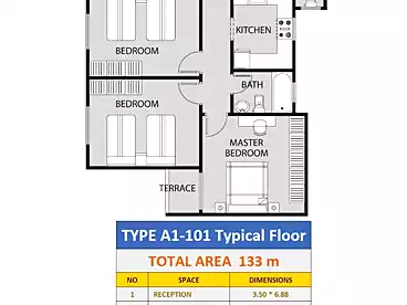 Apartments For sale in Address Home Compound - Arkan, Compounds in Hadayek October, 133 sqm