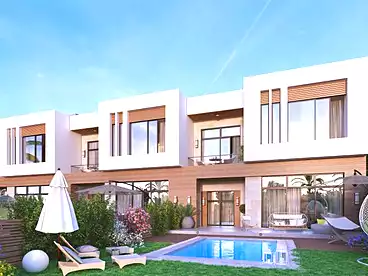 تاون هاوس للبيع في كمبوند زايارد إيليت - بالمير، الشيخ زايد الجديدة، 405 متر