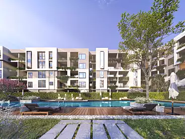Apartments For sale in Platinum Resort - Orbit Group, Hurghada Resorts, 105 sqm