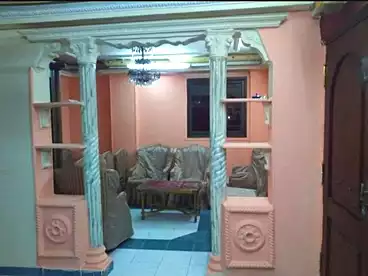 Furnished Apartment For rent in El Teraah El Bolakia, Shoubra, 120 sqm