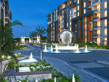 Apartments For sale in Retal Compound - El Tameer Group, Compounds In Badr City, 117 sqm