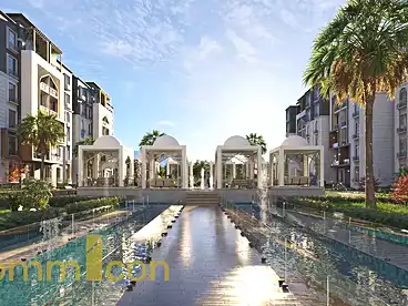 في كمبوند رواق ريزيدنس - ارابيان مارك، كمبوند بالتجمع الخامس، 133 متر