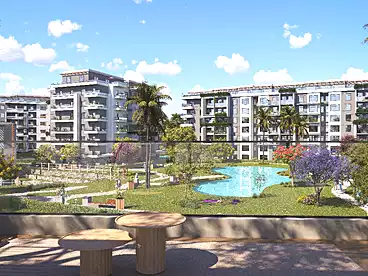 Studio For sale in Shababeek Compound - Marquee, Compounds in New Cairo, 78 sqm