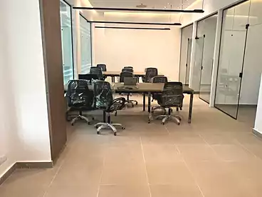 Corporate Branch For rent in Mohammed Naguib Axis, New Cairo - 5th Settlement, 150 sqm