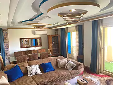 Apartments For rent in El Khamayel, Compounds in Sheikh Zayed, 145 sqm