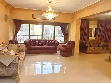 Furnished Apartment For rent in Wali Al Ahd St., Hadayek El Koba, 230 sqm