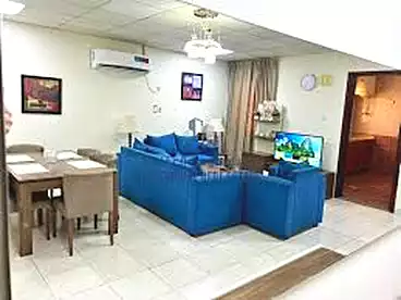 Furnished Apartment For rent in Hai Al Gamaa, Mansoura, 75 sqm
