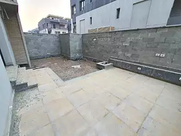 Apartments For sale in Trio Gardens Compound - M Squared, Compounds in New Cairo, 135 sqm