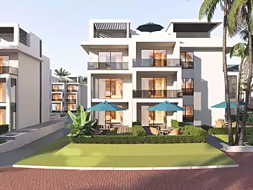 Apartments For sale in One 7 Resort - Kronberg, Hurghada Resorts, 152 sqm