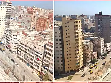 شقق للبيع في شارع ملك حفني، سيدي بشر، 100 متر