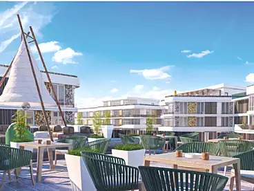 Apartments For sale in Bloomfields Compound - Tatweer Misr, Compounds in El Mostakbal City, 149 sqm