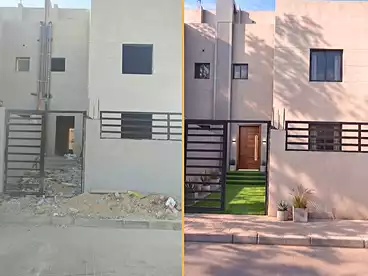 توين هاوس للبيع في كمبوند الوادي، كمبوند بمدينة الشروق، 490 متر