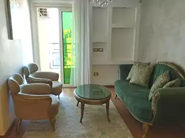 Furnished Apartment For rent in Gamal Abdel Nasser St., El Asafra, 120 sqm
