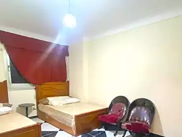 Furnished Apartment For rent in Gamal Abdel Nasser St., El Asafra, 170 sqm