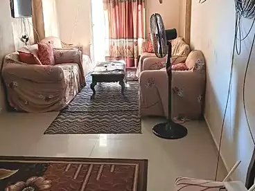 Furnished Apartment For rent in El Mandara, Alexandria, 135 sqm