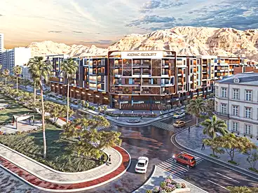 Apartments For sale in Iconic Resort - Emperor, Hurghada Resorts, 106 sqm