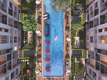 Apartments For sale in Platinum Resort - Orbit Group, Hurghada Resorts, 89 sqm